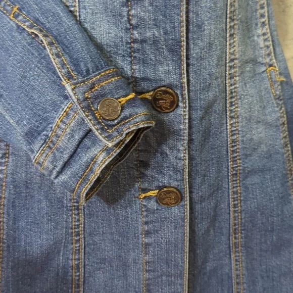 🔥Long Sleeve Denim Mini Dress🔥 - Picture 6 of 12